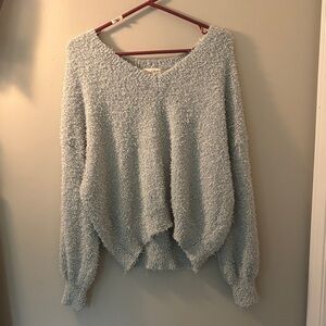 Universal Thread Light Blue V-Neck Sweater